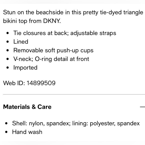 DKNY bikini (XL) - Picture 15 of 15